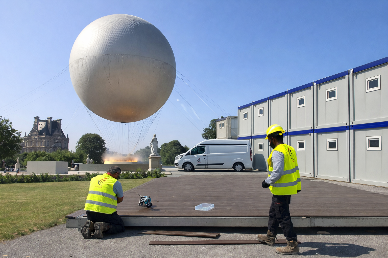 Projet Jeux Olympiques Paris 2024 - zone technique